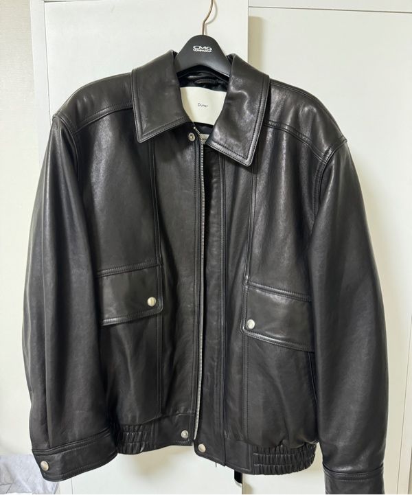 MUSINSA公式 | DUNST FOR WOMEN UNISEX OVERSIZED VINTAGE LEATHER