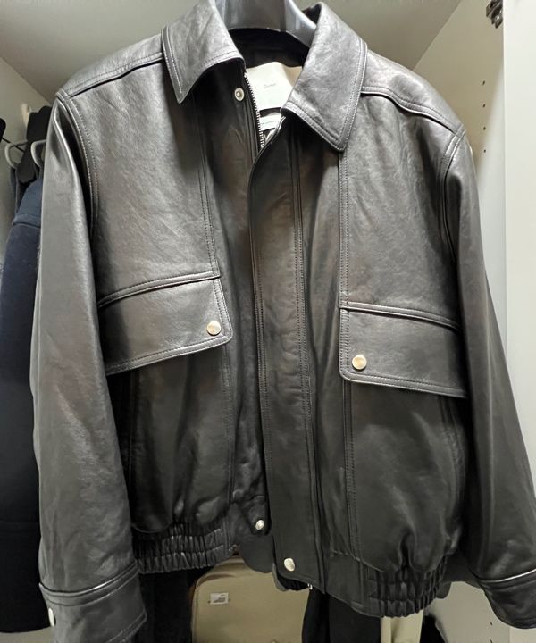 MUSINSA公式 | DUNST FOR WOMEN UNISEX OVERSIZED VINTAGE LEATHER