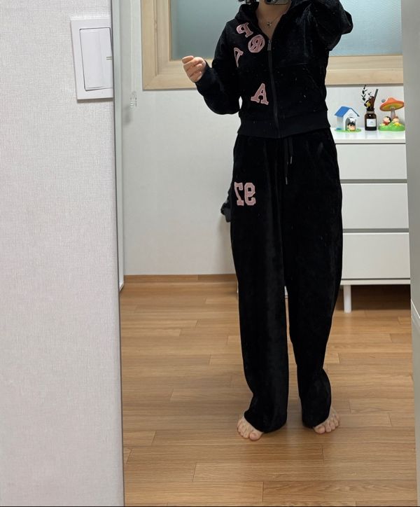 ★ PRENDA★ PRDA VELOUR WIDE PANTS BLACK PRTVSSPT12WC6 MUSINSA | PRENDA PRDA VELOUR WIDE PANTS BLACK