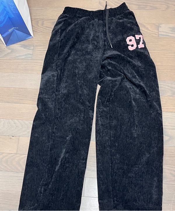 【PRENDA】PRDA VELOUR WIDE PANTS /追跡付 MUSINSA | PRENDA PRDA VELOUR WIDE PANTS BLACK
