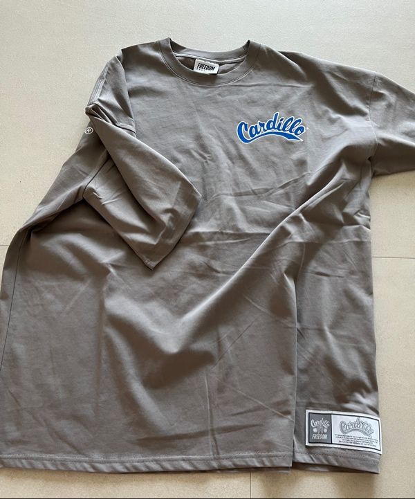 MUSINSA | FREEDOM Cadillo Overfit Back Print T-Shirt (Dark Blue)