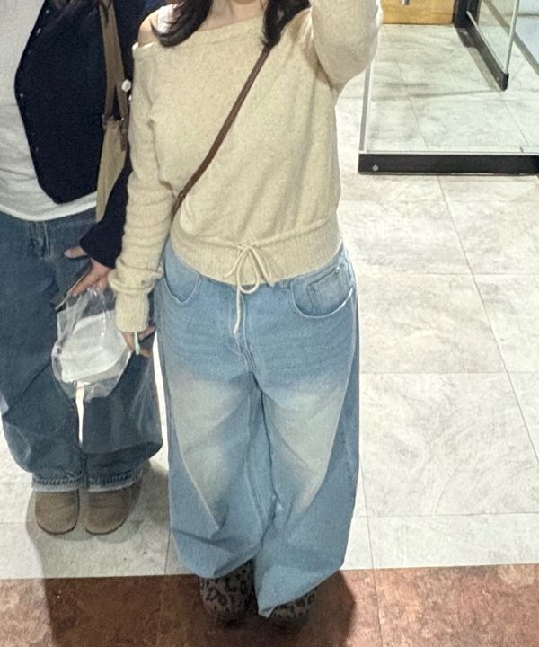 ★AMES-WORLDWIDE★OVERFIT STITCH DENIM PANTS L.BLUE★人気 MUSINSA | AMES-WORLDWIDE OVERFIT STITCH DENIM PANTS DEEP BLUE