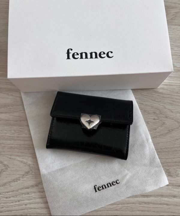 ■Fennec■ HEARTY FLAP WALLET BLACK FB1WT01BKF 070e20a99fd212e230ec014310204c