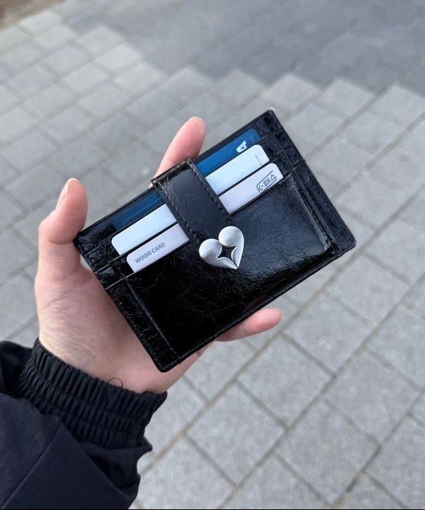 MUSINSA | fennec HEARTY BRIDGE POCKET - BLACK