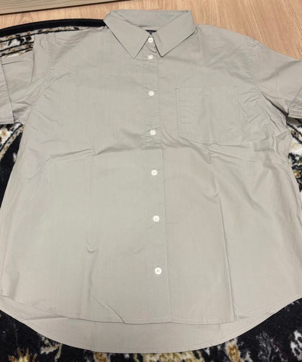 ★MUSINSA STANDARD★ Relaxed Soft Poplin Shirt Lemon MMESH10 MUSINSA | MUSINSA STANDARD WOMAN Women's Relaxed Soft Poplin
