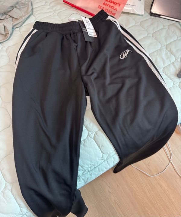 レース ライン TRACK-PANTS【完売品】 MUSINSA公式 | TRAVEL Race Line Jersey Track Pants Light Grey