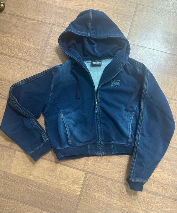 【BADBLOOD】25SS★Billy Washed Denim Sweat Hoodie Zip-Up MUSINSA | BADBLOOD Billy Washed Denim Sweat Hoodie - Black
