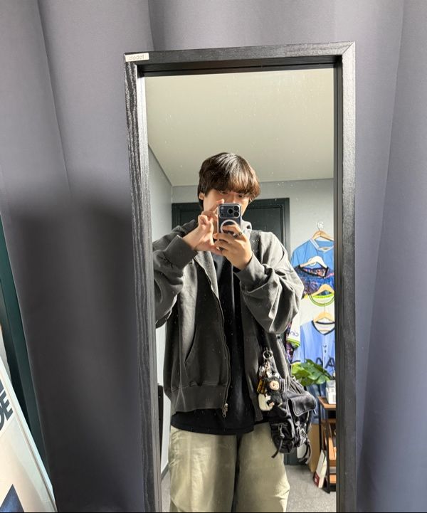 MUSINSA公式 | SCHISM INDUCING WASTED CARGO BAG CHARCOAL