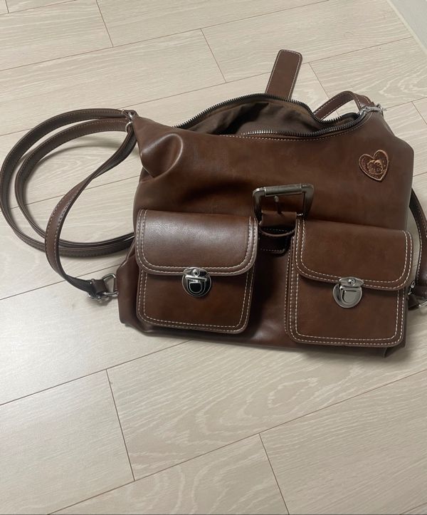 MUSINSA | ULKIN CANVAS Betty Boop Pocket Stitch Leather