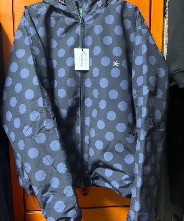MUSINSA公式 | THE COLDEST MOMENT TCM dot windstopper (brown)