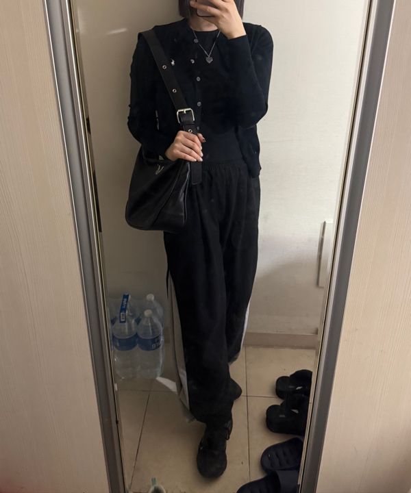 ◆MUCENT◆ Port Double Ringle Leather Shoulder Bag Unisex 2 MUSINSA公式 | MUCENT Port Double Ringle Leather Shoulder Bag