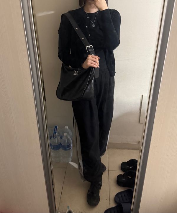 【MUCENT】 Port Double Ringle Leather Shoulder Bag Unisex MUSINSA | MUCENT Port Double Ringle Leather Shoulder Bag