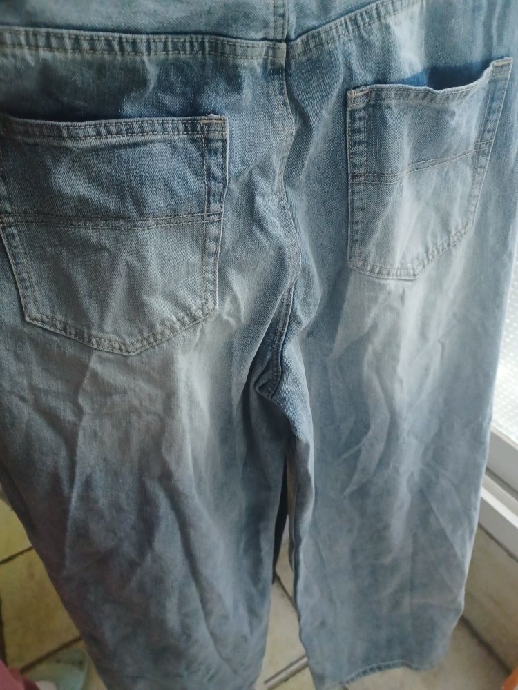 MUSINSA公式 | Codegraphy Wide fit denim washed pants_washed blue