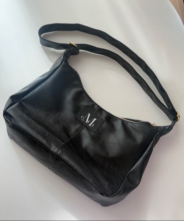 ★MUCENT★ Merin Gold line Leather Shoulder Bag (Unisex) MUSINSA | MUCENT Merin Gold Line Leather Shoulder Bag Unisex