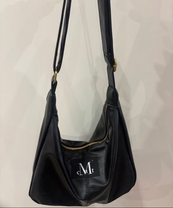 【MUCENT】 MERIN GOLD LINE LEATHER SHOULDER BAG☆ Mucent] Merlin Goldline Leather Shoulder Bag/Crossbody (2