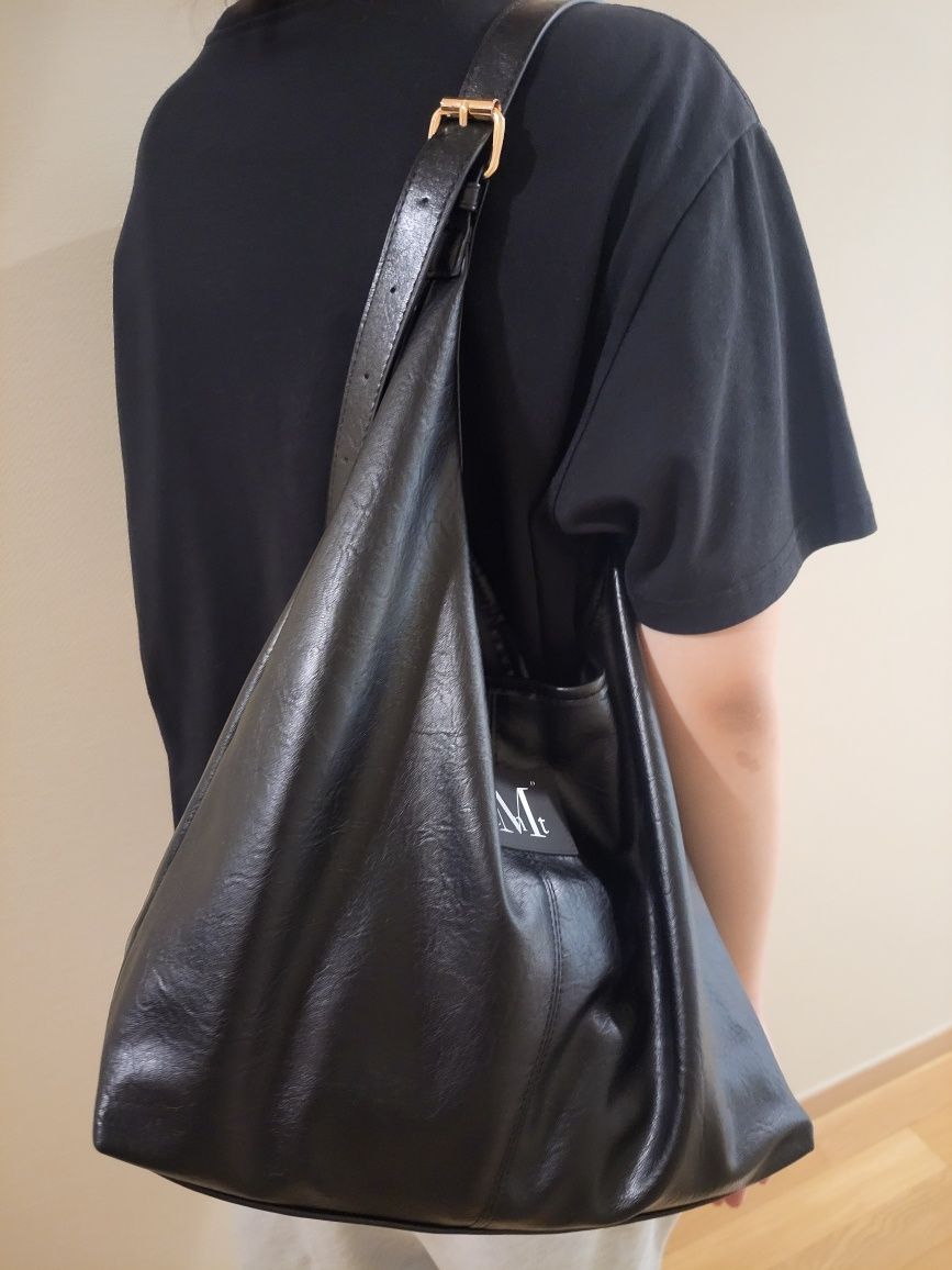 MUSINSA公式 | MUCENT [Pouch Giveaway] Crescent Leather