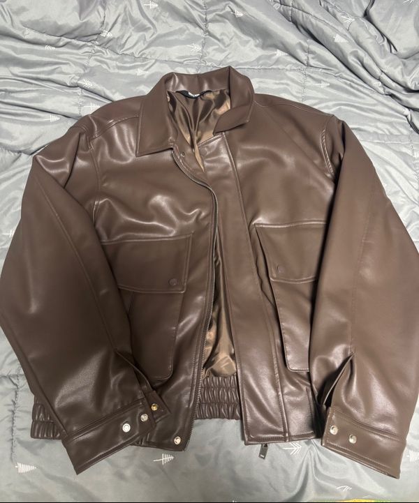 ジャケットその他 TRILLION Vegan Leather Two Pocket Blouson Jacket 5JH479 2020Tabletop1307_TMHILHPS20_S_