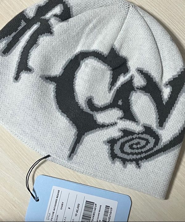 ◆25SS CAVISH PSYCHE JACQUARD BEANIE/3色◆ MUSINSA | CAVISH PSYCHE JACQUARD BEANIE GREY(CV2FSUAB20A)