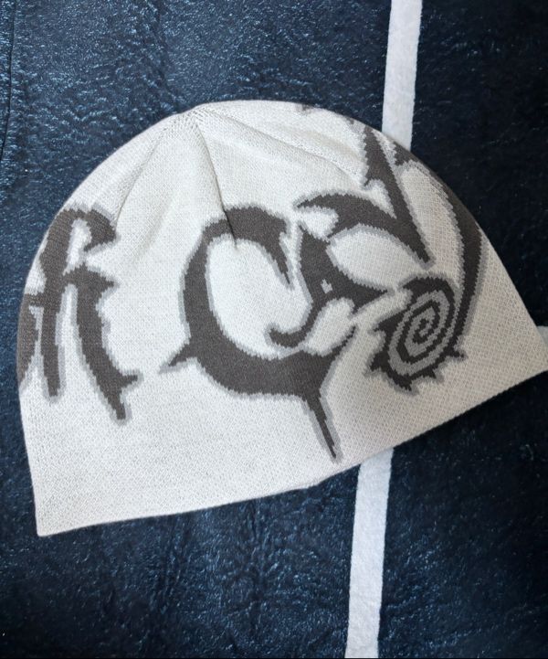 ◆25SS CAVISH PSYCHE JACQUARD BEANIE/3色◆ MUSINSA | CAVISH PSYCHE JACQUARD BEANIE IVORY(CV2FSUAB20A)
