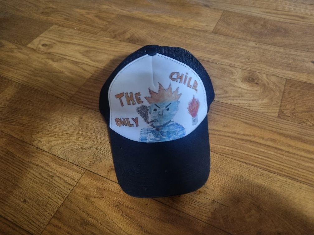 MUSINSA公式 | WKNDRS [PERSONAL SPACE] CHILD TRUCKER CAP (BLACK)