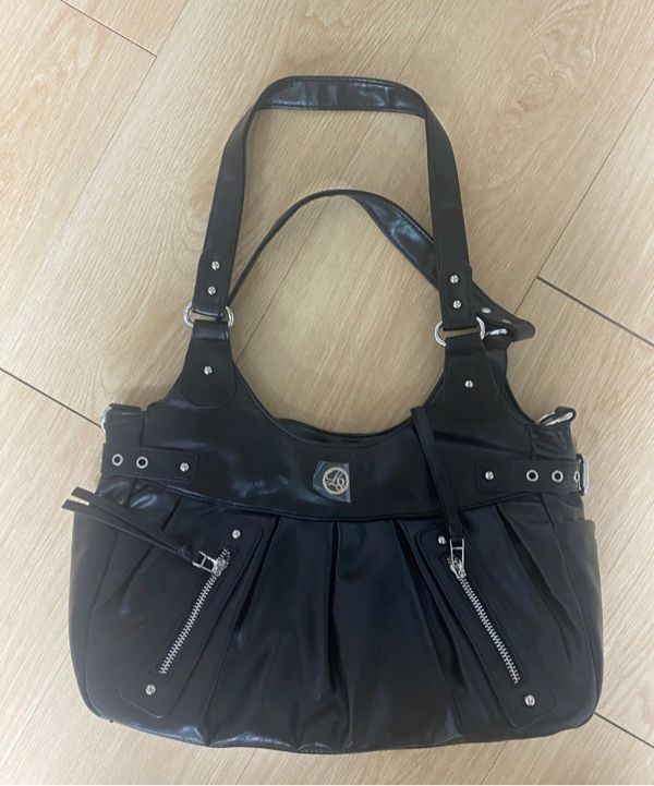 MUSINSA公式 | ILLIGO エンバー バックル ショルダーバッグ ブラック