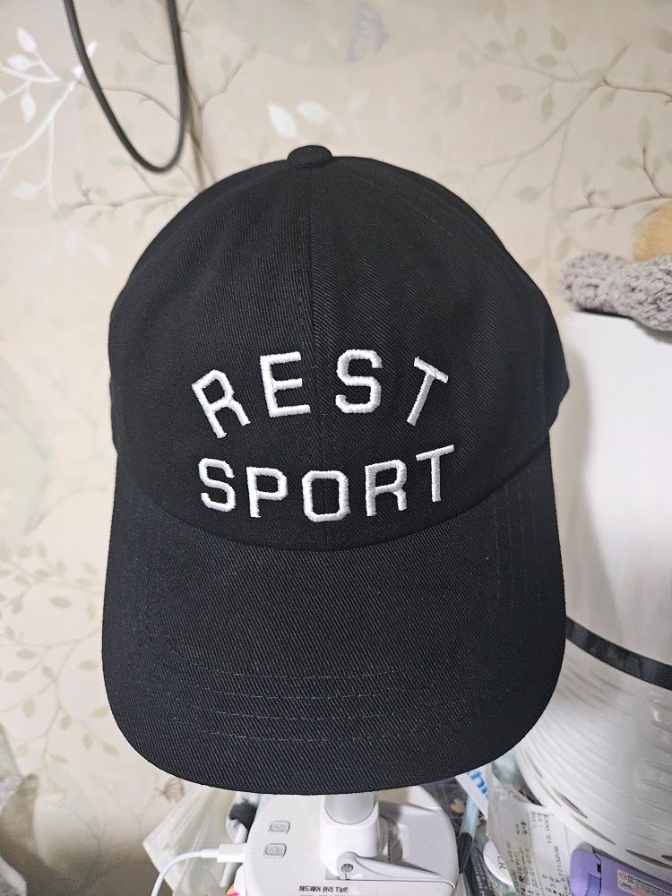 ■Rest & Recreation■ RS LOGO CAP BLACK RR251AC006BKF Duvin 