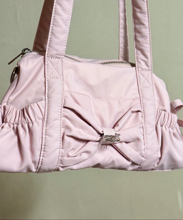 ●ILLIGO● Bow Forty Duffle Bag Pink 5012264146 MUSINSA | ILLIGO Bow Forty Duffle Bag Pink