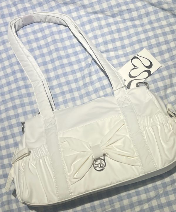 ●ILLIGO● Bow Forty Mini Duffle Bag Flower 25SPBAG01FL MUSINSA | ILLIGO Bow Forty Mini Duffle Bag Flower