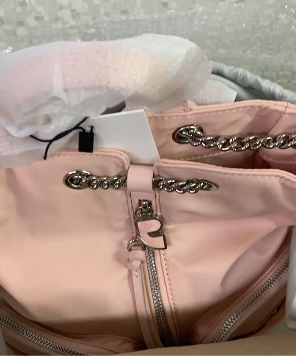 MUSINSA | REST&RECREATION RR CHAIN BACKPACK - PINK