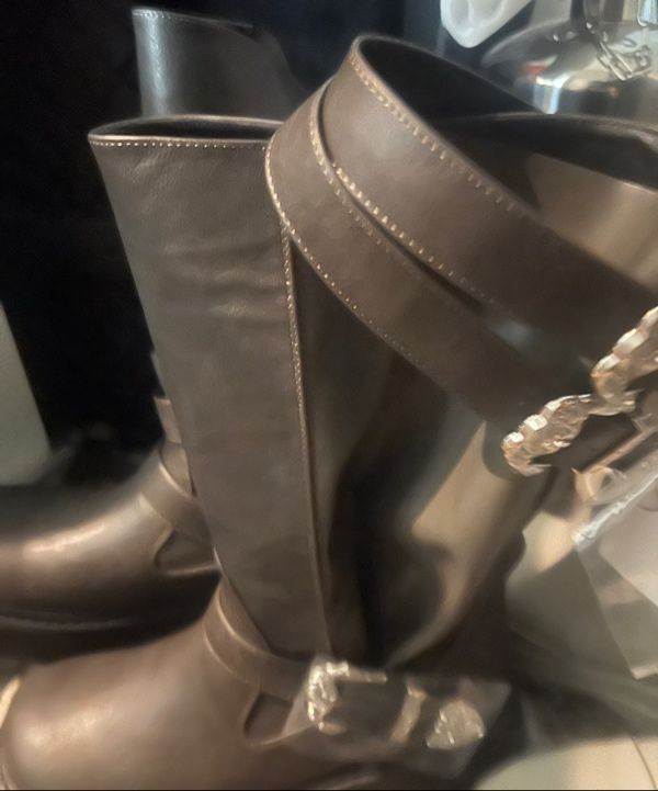 ロングブーツ Leey WESTERN BUCKLE FOLDING BOOTS DARK KHAKI MUSINSA | L.E.E.Y WESTERN BUCKLE FOLDING BOOTS DARK KHAKI