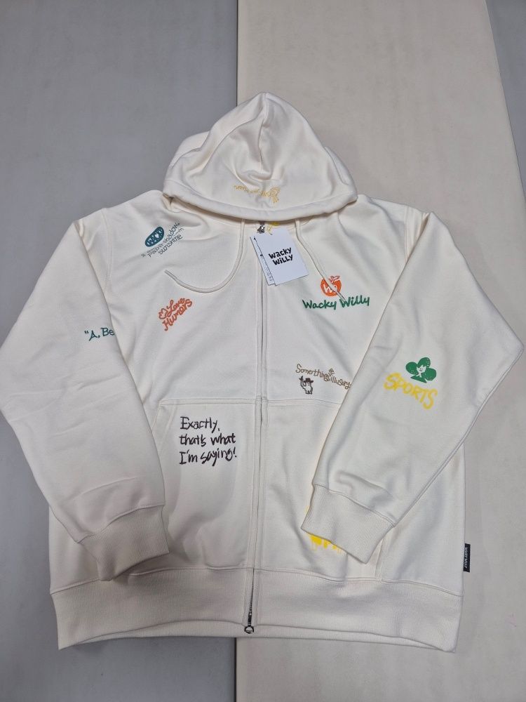 ★Wacky WiLLy★ Kiki All Over Graffiti Hoodie Cream MUSINSA | WACKY WILLY Kiki All Over Graffiti Hoodie Cream