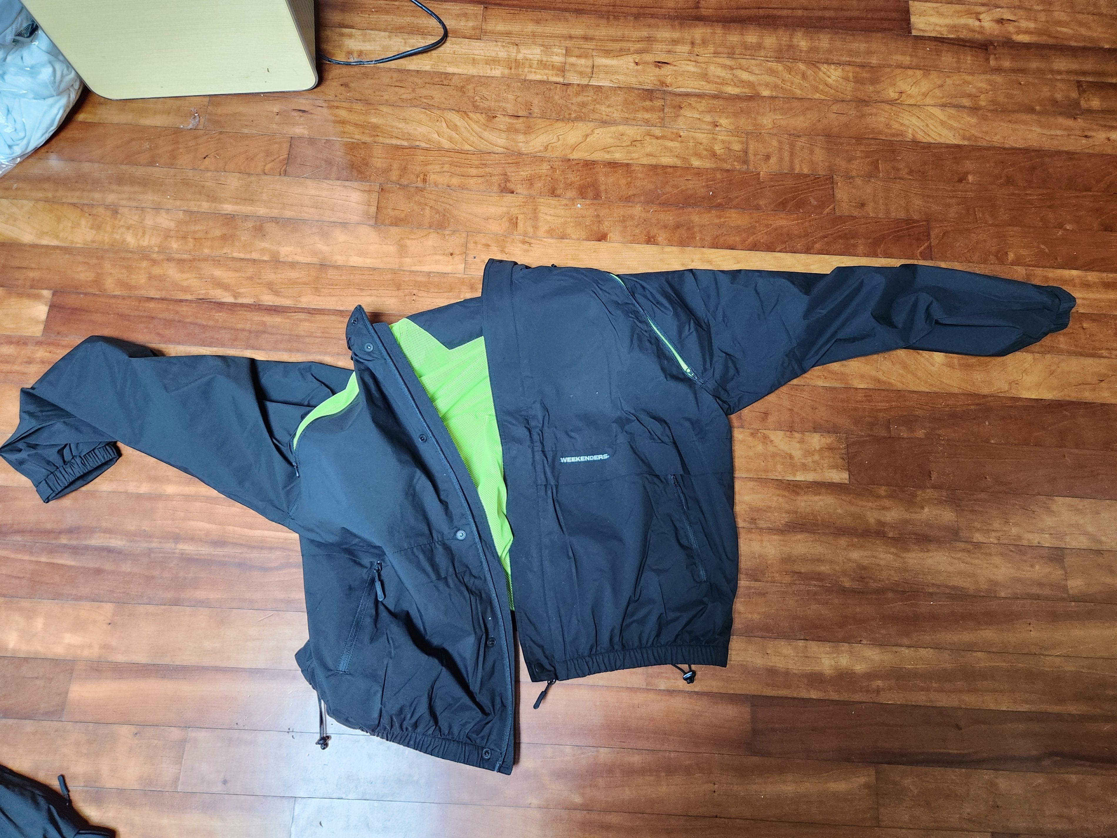 MUSINSA公式 | WKNDRS TECHNICAL WINDBREAKER JK (BLACK)