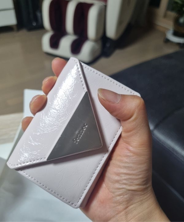 MUSINSA | fennec CRINKLE TRIANGLE TRIPLE WALLET - BLOSSOM