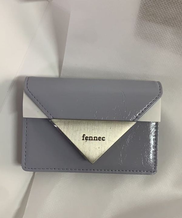 ●Fennec● CRINKLE TRIANGLE ACCORDION POCKET MISTY LAVENDER MUSINSA公式 | fennec CRINKLE TRIANGLE ACCORDION POCKET