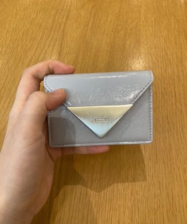 MUSINSA | fennec CRINKLE TRIANGLE ACCORDION POCKET - MISTY
