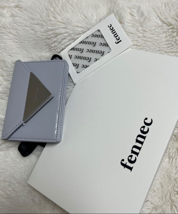●Fennec● CRINKLE TRIANGLE ACCORDION POCKET MISTY LAVENDER MUSINSA公式 | fennec CRINKLE TRIANGLE ACCORDION POCKET