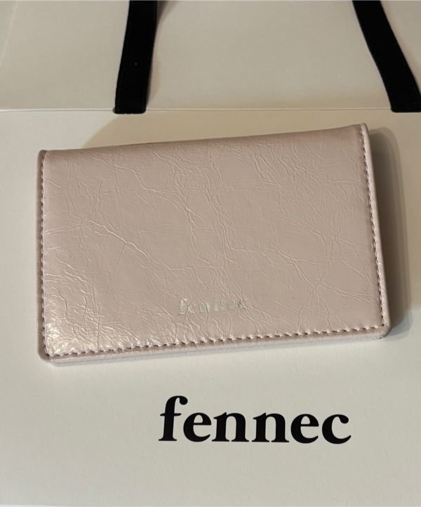 ★Fennec★ CRINKLE SOFT CARD CASE BLOSSOM FM1CW01BSF MUSINSA公式 | fennec CRINKLE SOFT CARD CASE - BLOSSOM