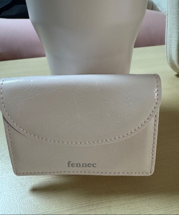 MUSINSA公式 | fennec CRINKLE HALFMOON MINI WALLET - BLOSSOM