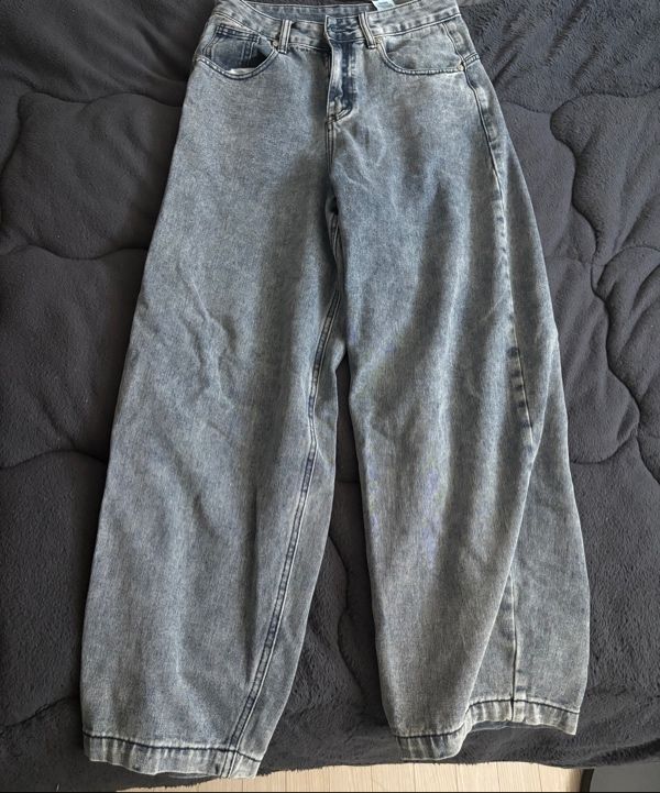 MUSINSA | NOMANUAL RAW VISION DENIM PANTS - WASHED BLACK