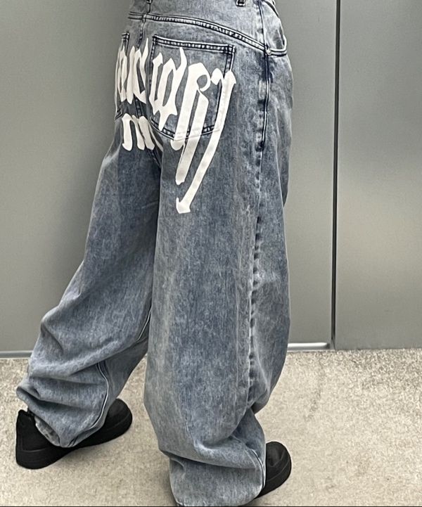 デニム・ジーパン NOMANUAL RAW VISION DENIM PANTS SA764 MUSINSA | NOMANUAL RAW VISION DENIM PANTS - WASHED BLACK