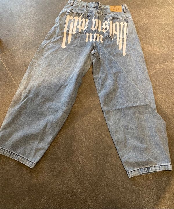 【NOMANUAL】 RAW VISION DENIM PANTS ♥2Colors RAW VISION DENIM PANTS - WHITE BLUE - nomanual | 60% - Asian
