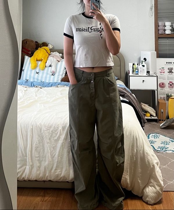 MUSINSA | NOMANUAL RAW VISION RINGER T-SHIRT - IVORY