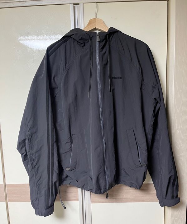 MUSINSA | NOMANUAL BUNGALOW WIND SHELL - CHARCOAL