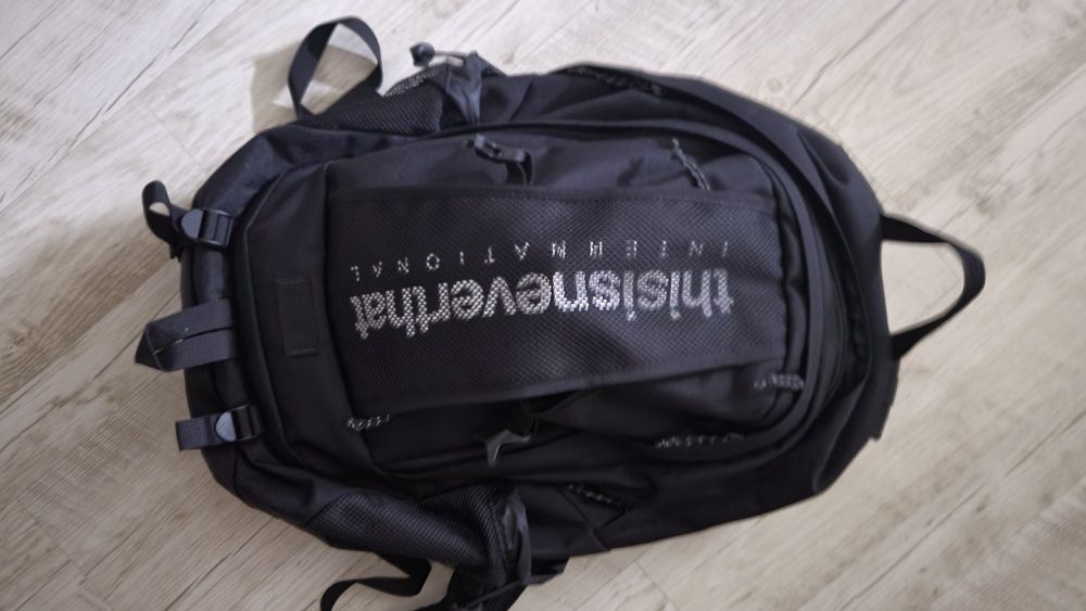 MUSINSA | thisisneverthat® INTL-Logo Backpack 30 Black