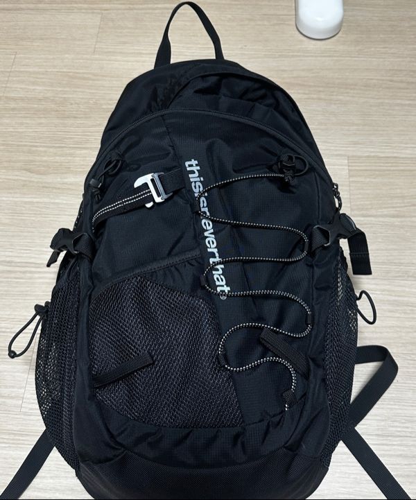MUSINSA公式 | thisisneverthat (SS25) SP-Logo Field Backpack 28 Black