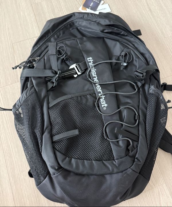 MUSINSA | thisisneverthat (SS25) SP-Logo Field Backpack 28 Black
