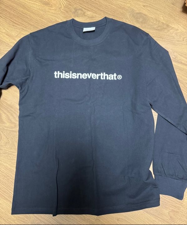 【THISISNEVERTHAT】Monogram L/S Tee Light Navy MUSINSA | thisisneverthat® Monogram L/S Tee Light Navy