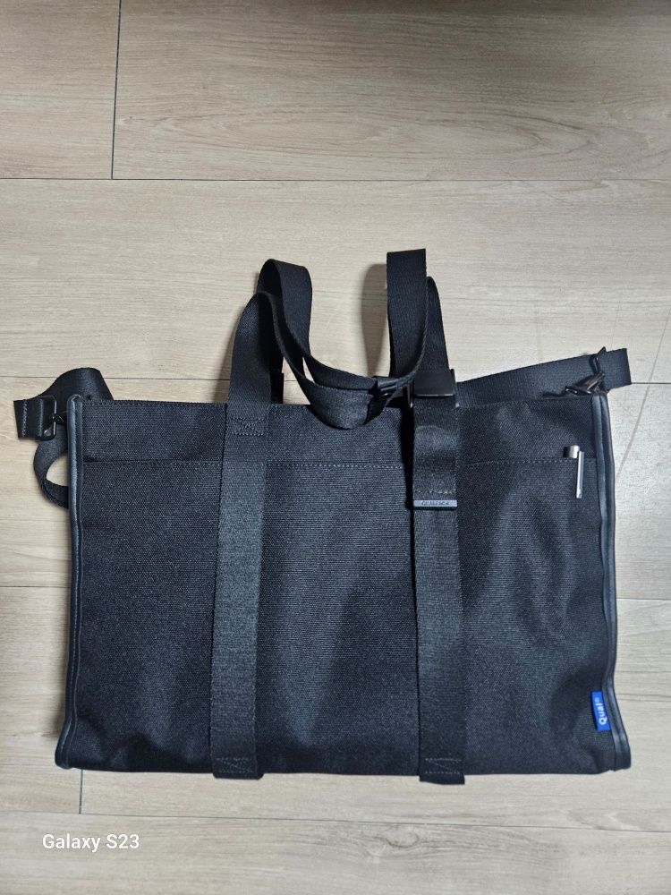 トートバッグ qualpack Essential Tote Bag 331 Vegan Leather Black QC331_p MUSINSA | QUALPACK Essential Tote Bag 331 Black