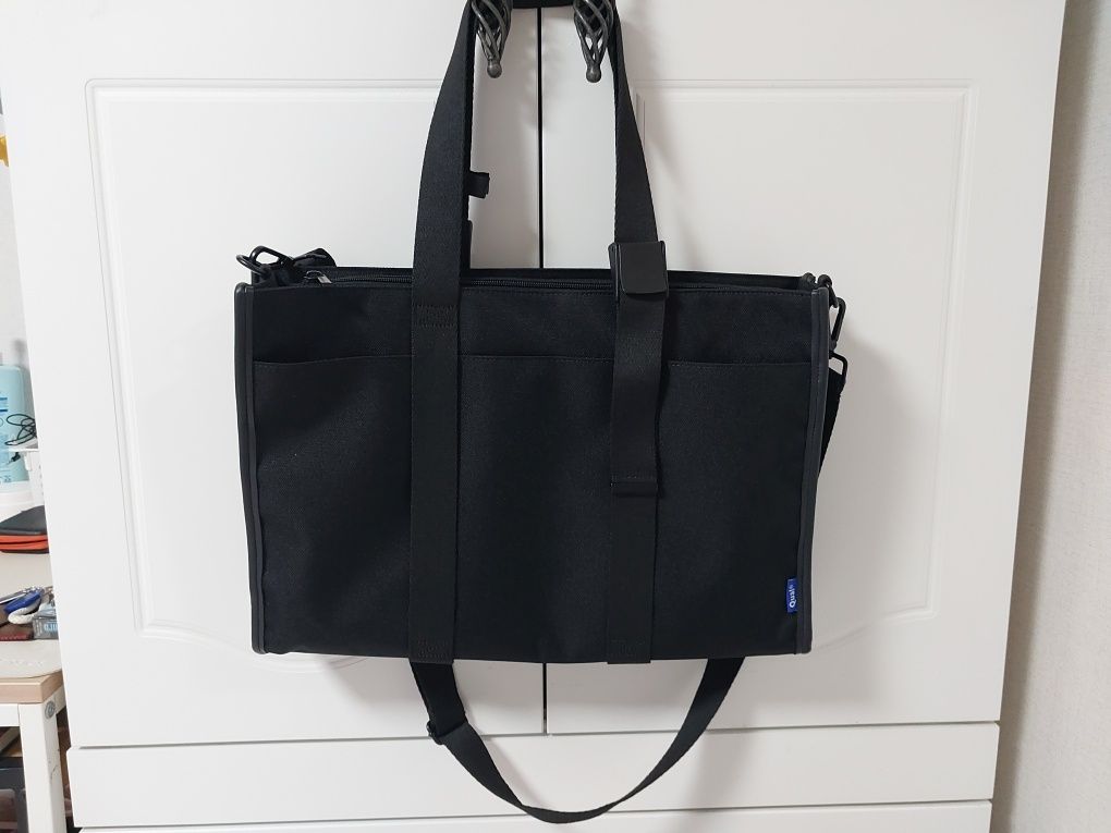 MUSINSA | QUALPACK Essential Tote Bag 331 Gray