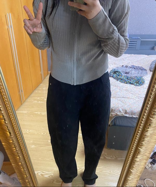 【OHESHIO】25ss WIDE CURVED PANTS MUSINSA | OHESHIO WIDE CURVED PANTS, BLACK